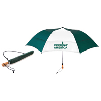 58" Vented Golf Umbrella Folds to 22 inches